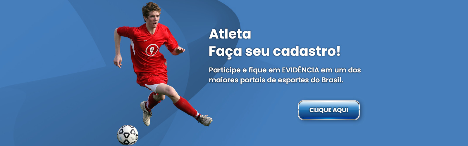 Atleta - faça seu cadastro