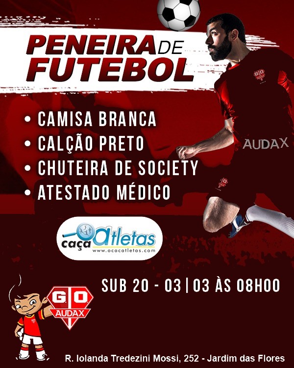 O Caça Atletas / Audax-SP SUB-20